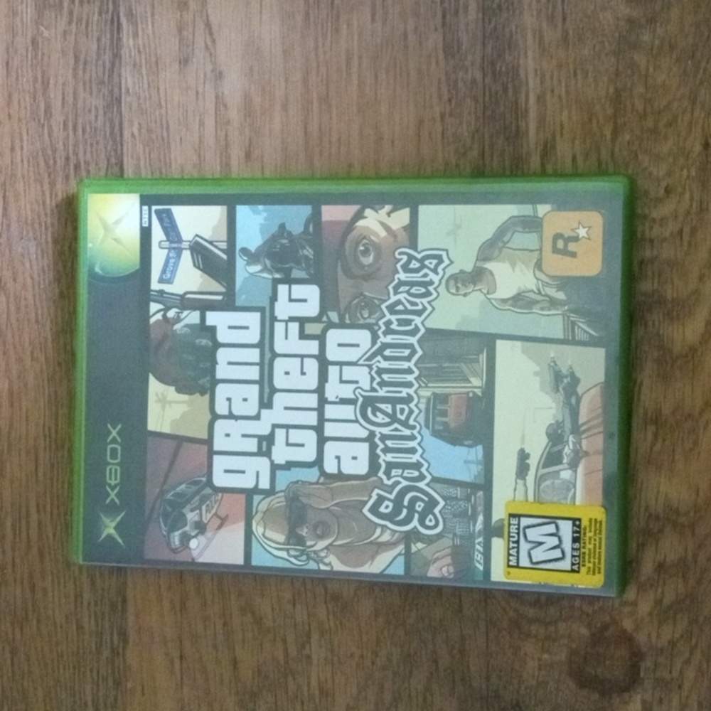 XBOX Grand theft auto San Andreas